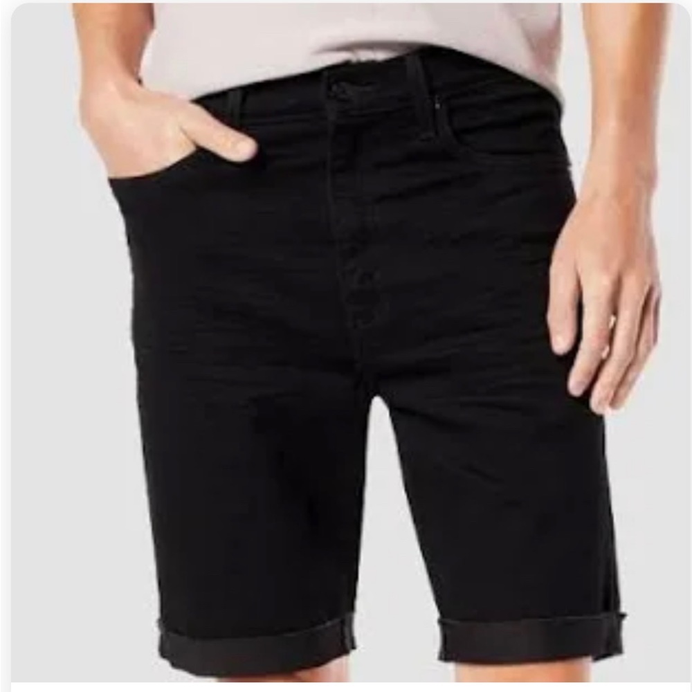 Denizen from Levi's Men's 9" InseamSlim Fit Jean Shorts-Black size 32” - Picture 2 of 12